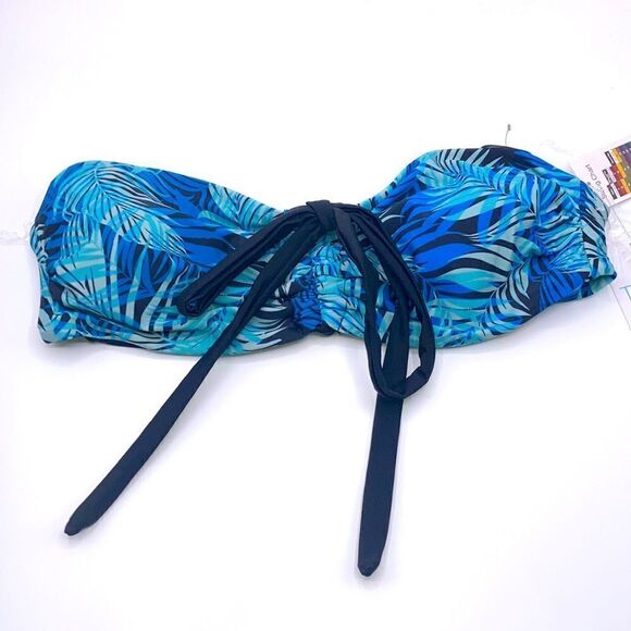 WOMEN'S SWIMSUIT BATHING Suit Bikini Halter Top Size L - Picture 1 of 4